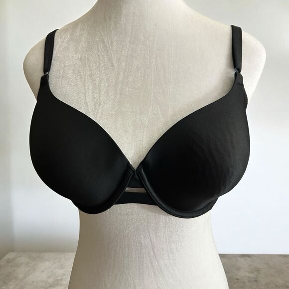 Warners Black No Side Effects Underarm Smoothing Comfort Underwire 36C - Picture 1 of 10